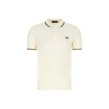 FRED PERRY Polo Shirts Men Ecru