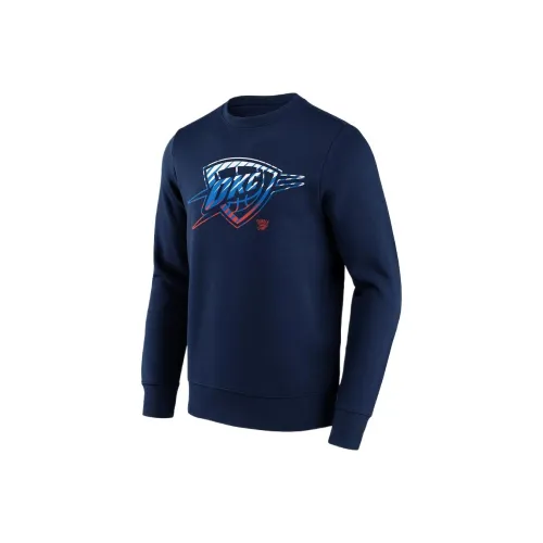 NBA Oklahoma Thunder Team Sweatshirt Men's Dark Blue