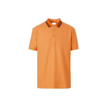 Burberry SS23 Polo Shirt Men's Orange