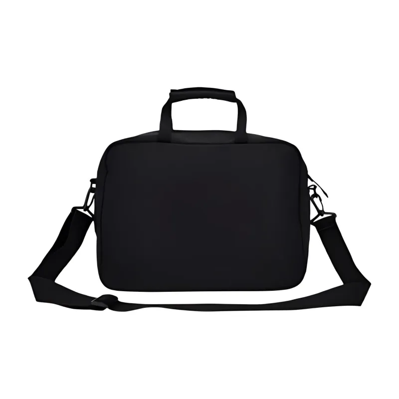 XTEP Fabric One Shoulder Handbag Unisex Black-2