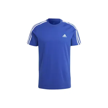 Adidas T Shirt Men's Semi Transparent Blue/White
