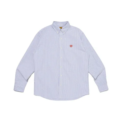 HUMAN MADE Logo appliqué Striped Shirt