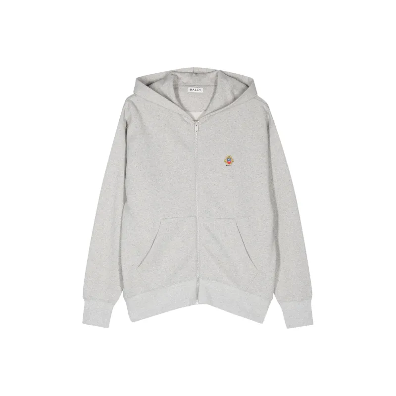BALLY Embroidered-logo Hoodie-0