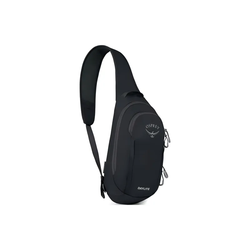 OSPREY Recycled Polyester Shoulder Bag, Crossbody Bag Unisex Black-1