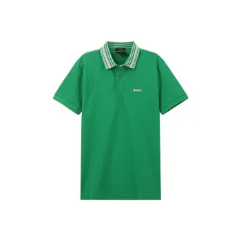 HUGO BOSS Polo Shirts Men Green