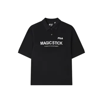 FILA Polo Shirts Men Jet Black