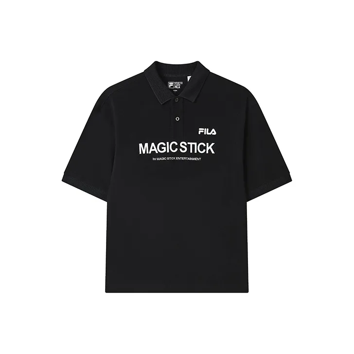 FILA Polo Shirts Men Jet Black-0