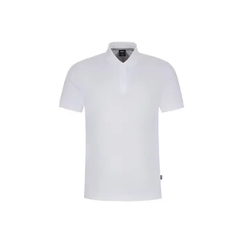 HUGO BOSS Logo Embroidered Regular Fit Polo Shirt