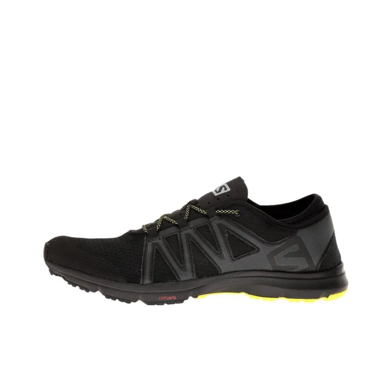 SALOMON CROSSAMPHIBIAN SWIFT Anti Slip Wear Resistant Low Top Casual Shoes Men's Black-0