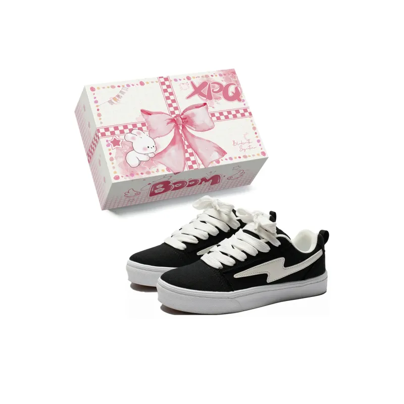 XPQ Coverage Thermal Abrasion Resistant Low Top Skateboard Shoes Unisex-5