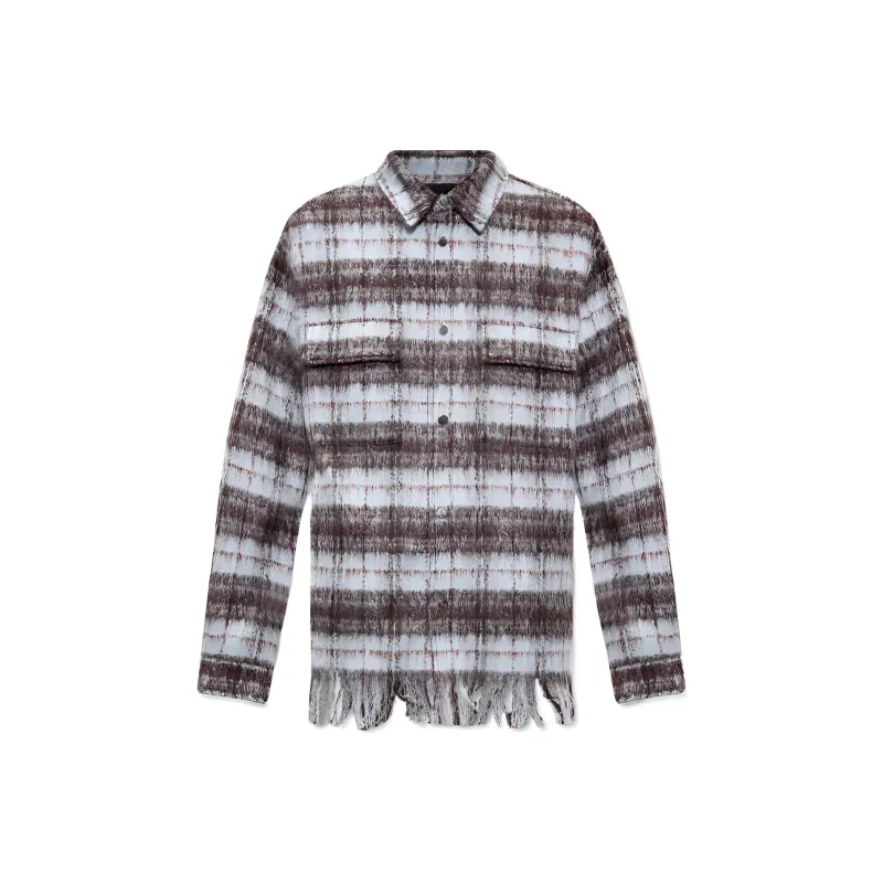 AMIRI Shirts Men Light Blue-0