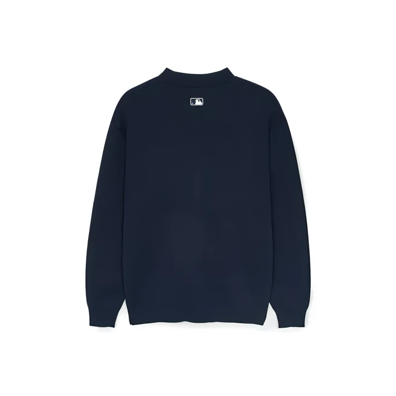 MLB New York Yankees Knitwear Unisex Navy Blue-1