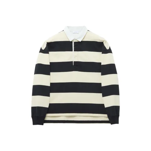 Alexander McQueen Oversized Striped Polo Shirt