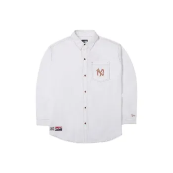 New Era SS24 Shirt Unisex Ivory White