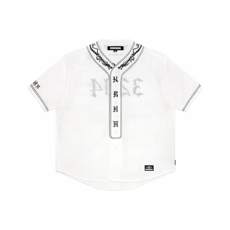 Neighborhood X CLOT X Neighborhood Co branded Series Shirts Unisex White-0