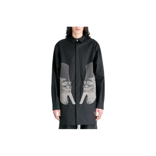 RICK OWENS Jumbo Cotton Shirt Jacket