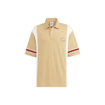Adidas Originals Polo Shirts Men Yellow
