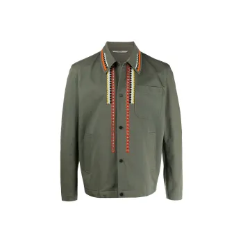 Valentino Buttoned Long Sleeved Jacket