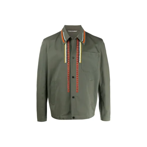 Valentino Buttoned Long Sleeved Jacket