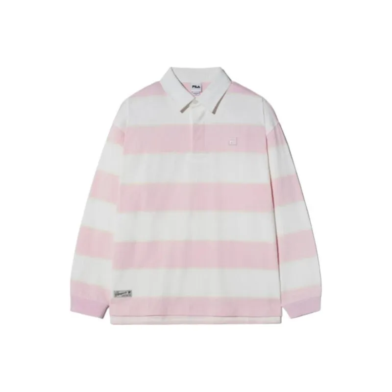 FILA Polo Shirts Unisex Pink-0