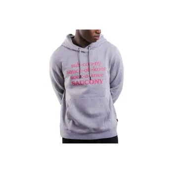 Saucony X Frank Cooke Sweatshirts Unisex Light Gray