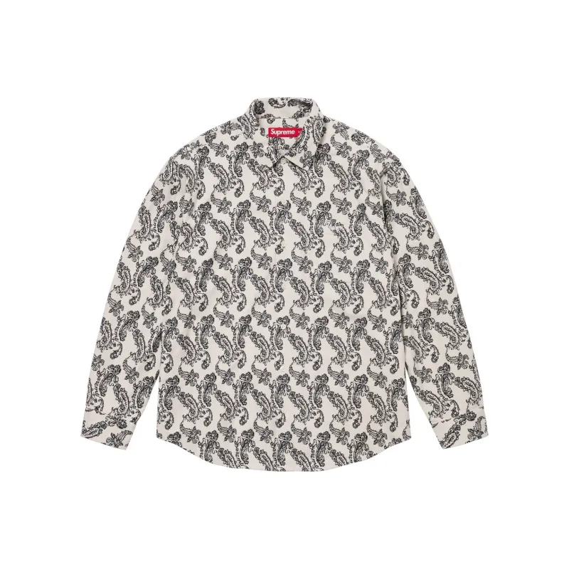 Supreme Paisley Flannel Shirt-4