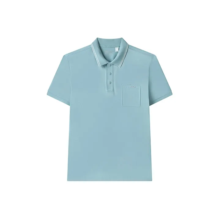 FILA Polo Shirt Men's Bamboo Prosperity Blue-0
