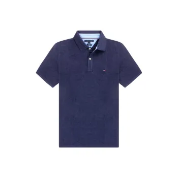 Tommy Hilfiger Polo Shirt Men's Navy Blue