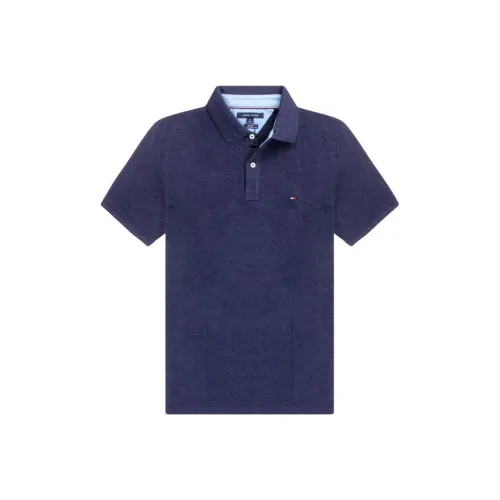 Tommy Hilfiger Polo Shirt Men's Navy Blue