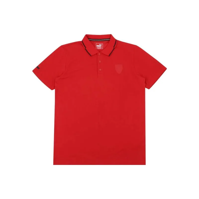 Ferrari X PUMA Polo Shirts Men Red-0