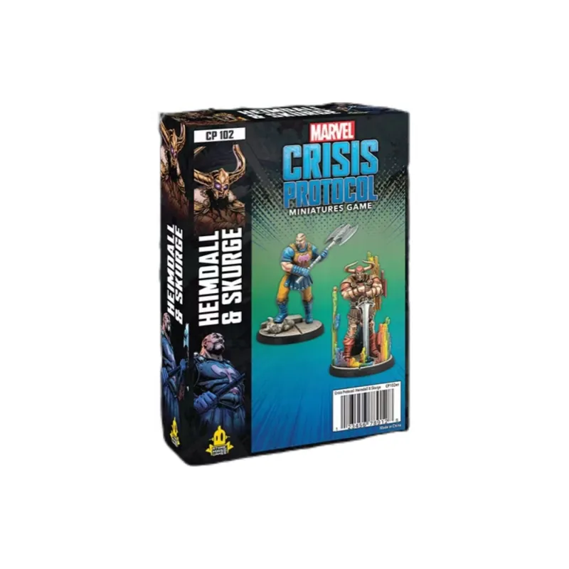 ASMODEE Marvel CP Marvel Crisis Protocol Heimdall And Skurge, English Edition Board Games-0