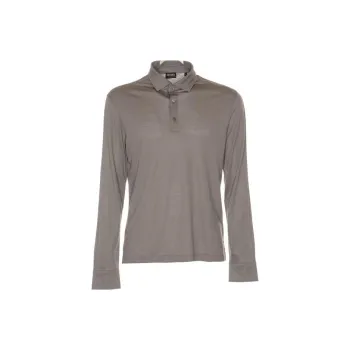 Zzegna Polo Shirts Men Khaki