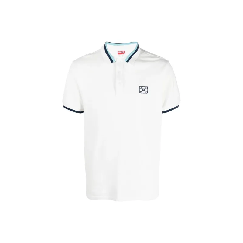 KENZO Polo Shirts Men White-0