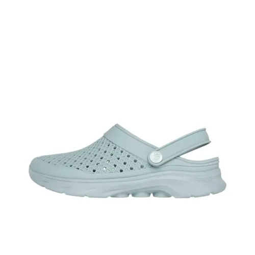 Skechers GO WALK 7 Clogs Women's Light Blue Green