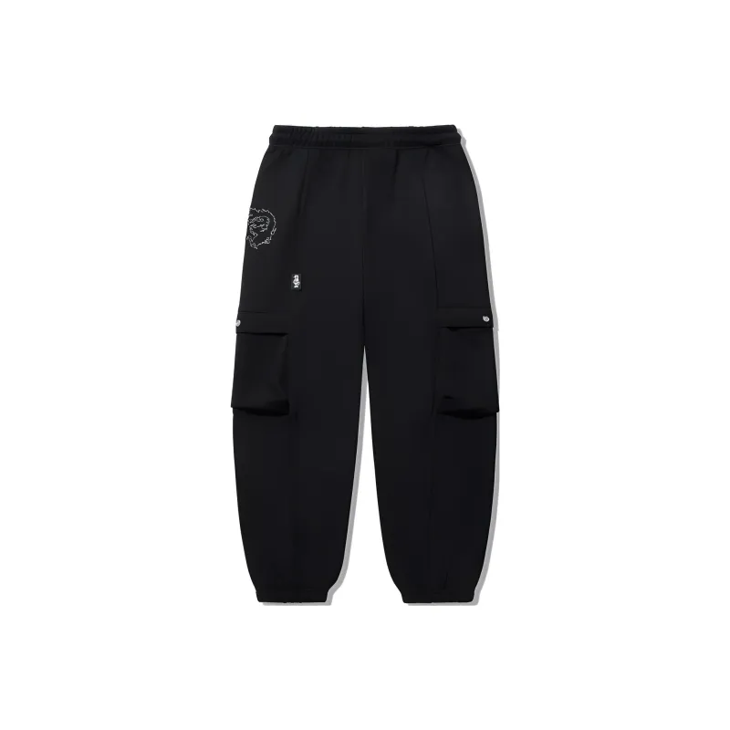 LiNing Knitted Sweatpants Men's Black-1