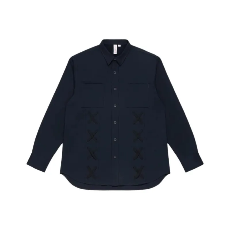 CLOT Life Is A Game Series Shirts Unisex Navy-0