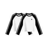 2 Pack (Women's Cropped White & Black)