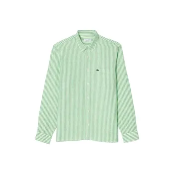 LACOSTE Striped Linen Shirt