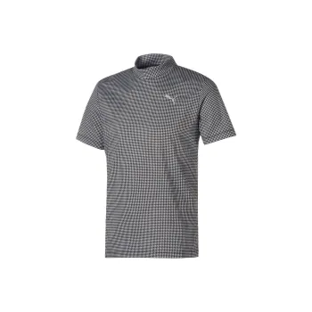 PUMA Golf Polo Shirts Men Black
