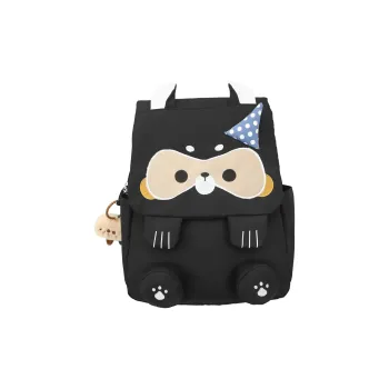 Kaka Tree Nylon Backpack Unisex Black/Khaki/Gray