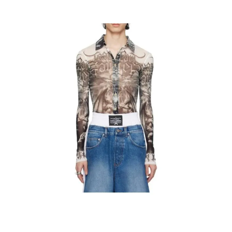Jean Paul Gaultier Shirt Men's Black-0