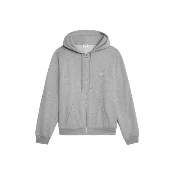 CELINE Triomphe Loose Zipped Hoodie In Cashmere Cotton
