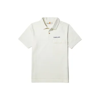 Timberland Polo Shirts Men Vintage White
