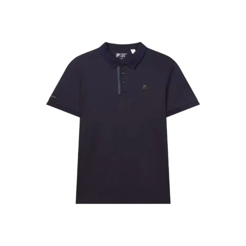 FILA Polo Shirts Men Black-0