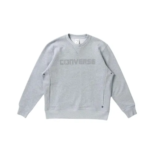 Converse CV CREW NECK SWEAT TOP Sweatshirt Men's Heather Gray