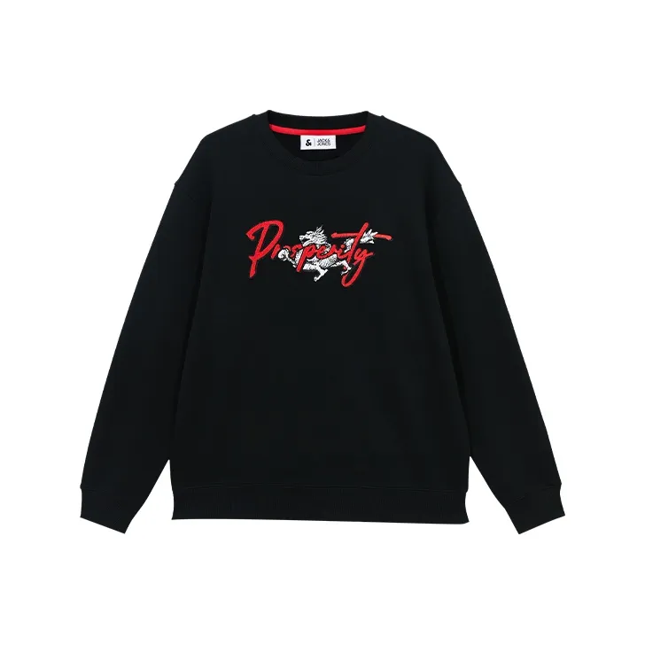 JACK&JONES Year Of The Dragon CNY Series Sweatshirts Unisex-2