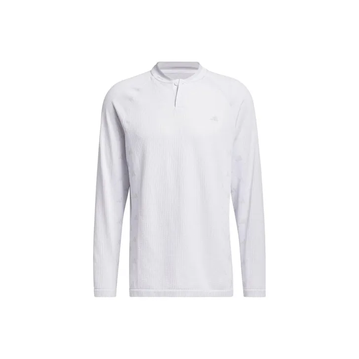 Adidas Ultimate365 Tour Primeknit Polo Shirt Men's Light Gray-0