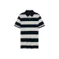 Navy Blue White Stripes 0A5