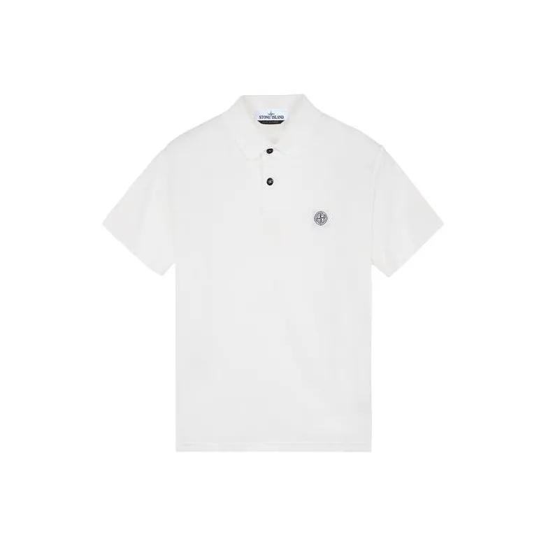 STONE ISLAND Compass badge Polo Shirt-0