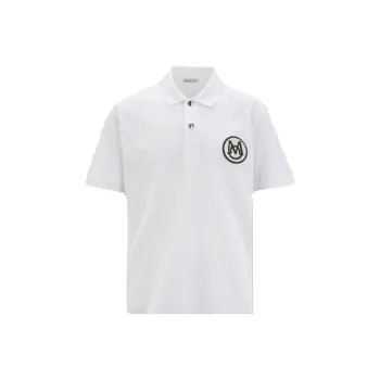 Moncler SS23 Polo Shirt Men's White